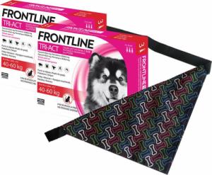 Frontline FRONTLINE Tri-Act XL 40-60kg (pipeta 3 x 6ml) x2 + Chusta gratis! 1