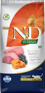 Farmina N&D Pumpkin Feline Lamb & Blueberry Neutered Adult 5 kg 1