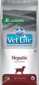 Farmina FARMINA Vet Life Dog Hepatic 12kg + Advantix - dla psów 25-40kg (pipeta 4ml) 1