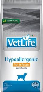 Farmina Vet Life Dog Hypoallergenic Fish & Potato 12 kg + Advantix - dla psów 25-40 kg (pipeta 4ml) 1