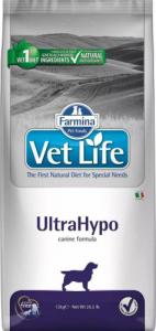 Farmina FARMINA Vet Life Dog Ultrahypo 12kg + Advantix - dla psów 25-40kg (pipeta 4ml) 1