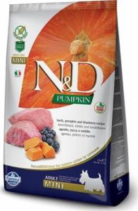 Farmina N&D Pumpkin Grain Free canine LAMB & BLUEBERRY ADULT MINI 7kg + Advantix - dla psów do 4kg (pipeta 0,4ml) 1