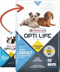 Versele-Laga VERSELE-LAGA Opti Life Adult Light Mini 2,5kg + Advantix - dla psów do 4kg (pipeta 0,4ml) 1
