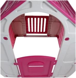 Buddy Toys Domek dla dzieci ogrodowy różowy 4