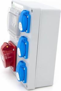 ELS Elektrotechnika ELS ELEKTROTECHNIKA ROZDZIELNICA ELEKTRYCZNA BUDOWLANA 1*16/5 3*230V ZABEZPIECZONA 4NO31C11C0 2