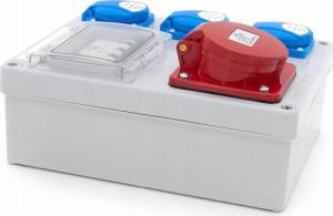 ELS Elektrotechnika ELS ELEKTROTECHNIKA ROZDZIELNICA ELEKTRYCZNA BUDOWLANA 1*16/5 3*230V ZABEZPIECZONA 4NO31C11C0 7