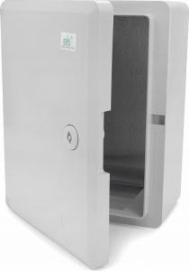 ELS Elektrotechnika ELS ELEKTROTECHNIKA SKRZYNKA SZAFA OBUDOWA ABS PLASTIKOWA ROZDZIELNICA NATYNKOWA 35x27x16 cm 350x270x160 mm 9