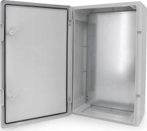 ELS Elektrotechnika ELS ELEKTROTECHNIKA SKRZYNKA SZAFA OBUDOWA ABS PLASTIKOWA ROZDZIELNICA NATYNKOWA 66x43x21 cm 660x430x210 mm 8