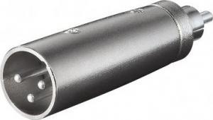 Goobay Adapter XLR - RCA (Cinch) srebrny (JAB-857178) 1