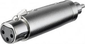 Goobay Adapter XLR - RCA (Cinch) srebrny (JAB-857177) 1