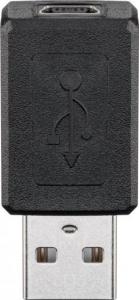 Adapter USB Goobay miniUSB - USB Czarny  (JAB-853829) 1