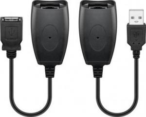 Adapter USB Goobay Hi-Speed USB - USB Czarny  (93321) 1