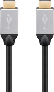 Kabel Goobay HDMI - HDMI 2m srebrny (75777) 1