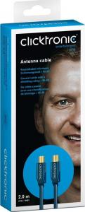 Kabel Clicktronic Antenowy 2m granatowy (JAB-1339025) 5