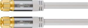 Kabel Goobay Antenowy (F) 5m biały (JAB-4411051) 1