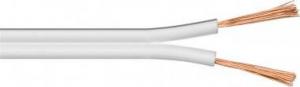 Przewód Goobay Kabel głośnikowy biały CCA - Długość kabla 10 m 1
