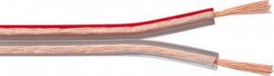 Przewód Goobay Kabel głośnikowy Przezroczysty CU - Długość kabla 100 m 1