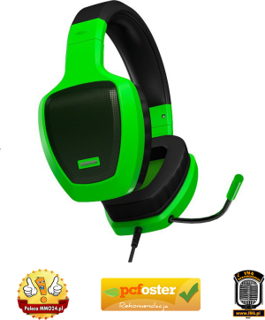 Słuchawki Ozone RAGE Z50 GLOW green (OZRAGEZ50GLG) 1