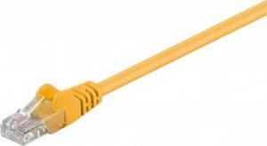 RB-LAN CAT 5e Kabel łączący, U/UTP, Żółty - Długość kabla 0.25 m 1