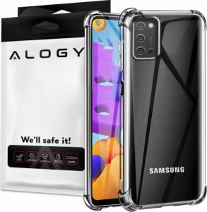 Alogy Silikonowe etui pancerne ShockProof Alogy do Samsung Galaxy A03s 166mm Przezroczyste 1