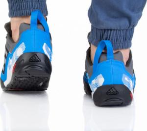 Buty trekkingowe męskie Adidas Terrex Swift Solo 2 czarno-niebieskie r. 41 1/3 4