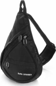 Bag Street Plecak sportowy na jedno ramię czarny Bag Street 4388 4