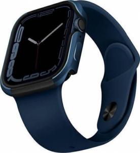 Uniq UNIQ etui Valencia Apple Watch Series 4/5/6/7/SE 45/44mm. niebieski/blue 1