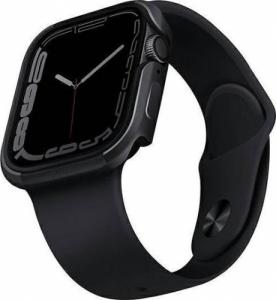 Uniq UNIQ etui Valencia Apple Watch Series 4/5/6/7/SE 45/44mm. grafitowy/graphite 1