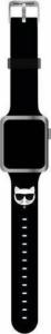 Karl Lagerfeld Karl Lagerfeld Silicone Choupette Head Pasek do Apple Watch 38/40/41 mm (czarny) 1