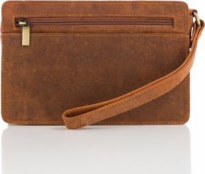 Paolo Peruzzi Saszetka do ręki brązowa hunter PAOLO PERUZZI T-23-HBR 3