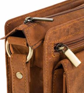 Paolo Peruzzi Saszetka do ręki brązowa hunter PAOLO PERUZZI T-23-HBR 4