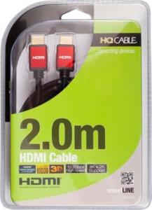 Kabel Arkas HDMI - HDMI 2m czarny 1