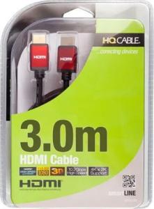 Kabel Arkas HDMI - HDMI 3m czarny 1