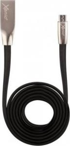 Kabel USB Xenic USB-A - microUSB 1.2 m Czarny 1