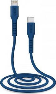 Kabel USB SBS Mobile USB-C - Lightning 1 m Niebieski 1