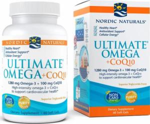 Nordic naturals Ultimate Omega i CoQ10 60 kapsułek Nordic Naturals 1