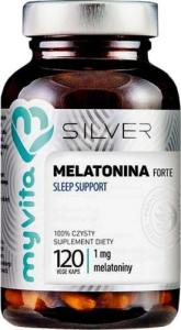 Proness Melatonina forte Sleep support 1 mg 120 kapsułek MyVita Silver 1