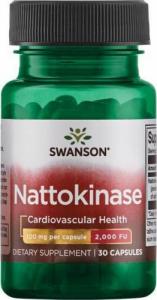 Swanson SWANSON Nattokinase 100mg 2000FU, 30kaps. - Nattokinaza 1