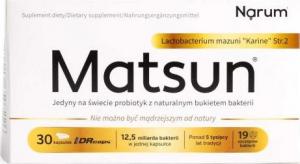 Vitaway Matsun probiotyk 19 szczepów bakterii 30 kapsułek Narum 1