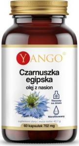 Yango Czarnuszka egipska olej z nasion 500 mg 60 kapsułek Yango 1
