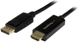 Kabel StarTech DisplayPort - HDMI 3m czarny (DP2HDMM3MB) 1