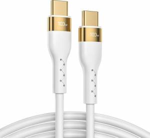 Kabel USB Joyroom USB-C - USB-C 2 m Biały (6941237176295) 1