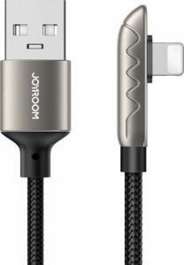 Kabel USB Joyroom USB-A - Lightning 1.2 m Srebrny (6941237155573) 1