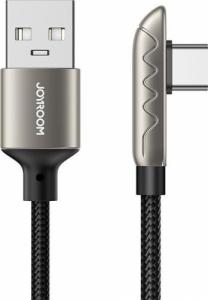 Kabel USB Joyroom USB-A - USB-C 1.2 m Srebrny (6941237155597) 1