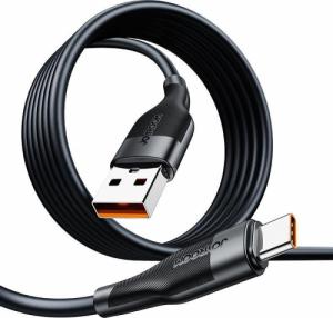 Kabel USB Joyroom USB-A - USB-C 1 m Czarny (6941237169501) 1