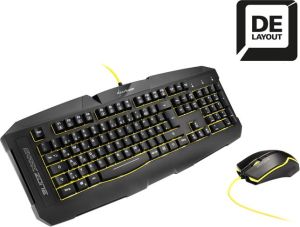 Klawiatura + mysz Sharkoon SHARK ZONE GK15 COMBO MOUSE - 4044951017904 2