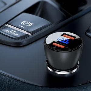 Ładowarka Acefast Acefast ładowarka samochodowa 45W 2x USB, QC3.0, AFC, FCP, SCP czarny (B7 black) 2