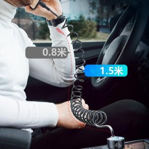 Ładowarka Joyroom Joyroom szybka ładowarka samochodowa 3 w 1 z kablem Lightning 1,5m 45W czarny (JR-CL08) 2