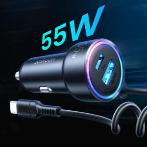 Ładowarka Joyroom JR-CL07 1x USB-A 1x USB-C 3.4 A  (6941237172860) 3