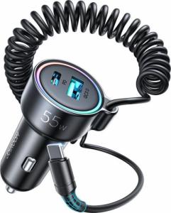 Ładowarka Joyroom JR-CL07 1x USB-A 1x USB-C 3.4 A  (6941237172860) 5